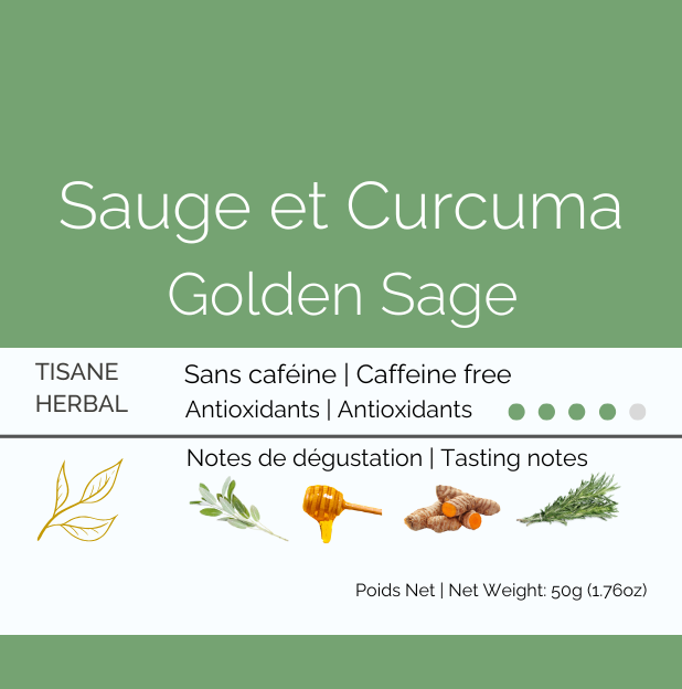 GOLDEN SAGE - LOOSE LEAF