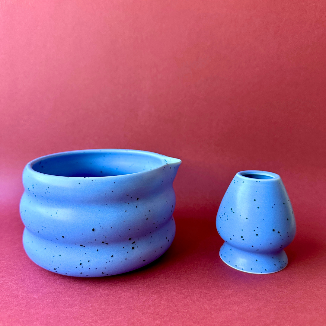 BLUE MATCHA BOWL SET