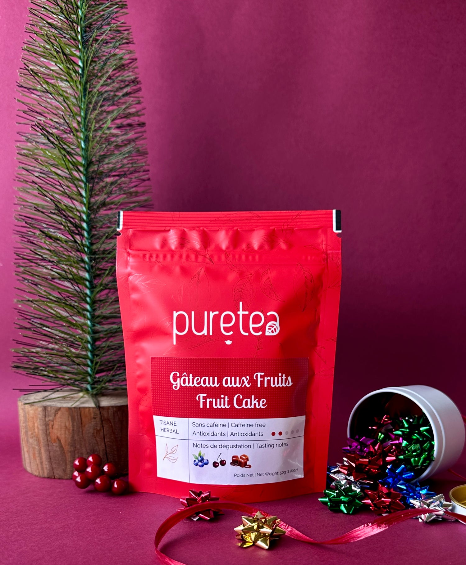 GÂTEAU AUX FRUITS - FEUILLES MOBILES