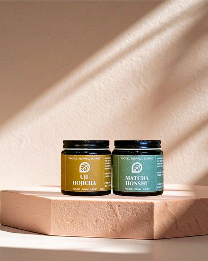 Zen Duo | Matcha &amp; Hojicha Set