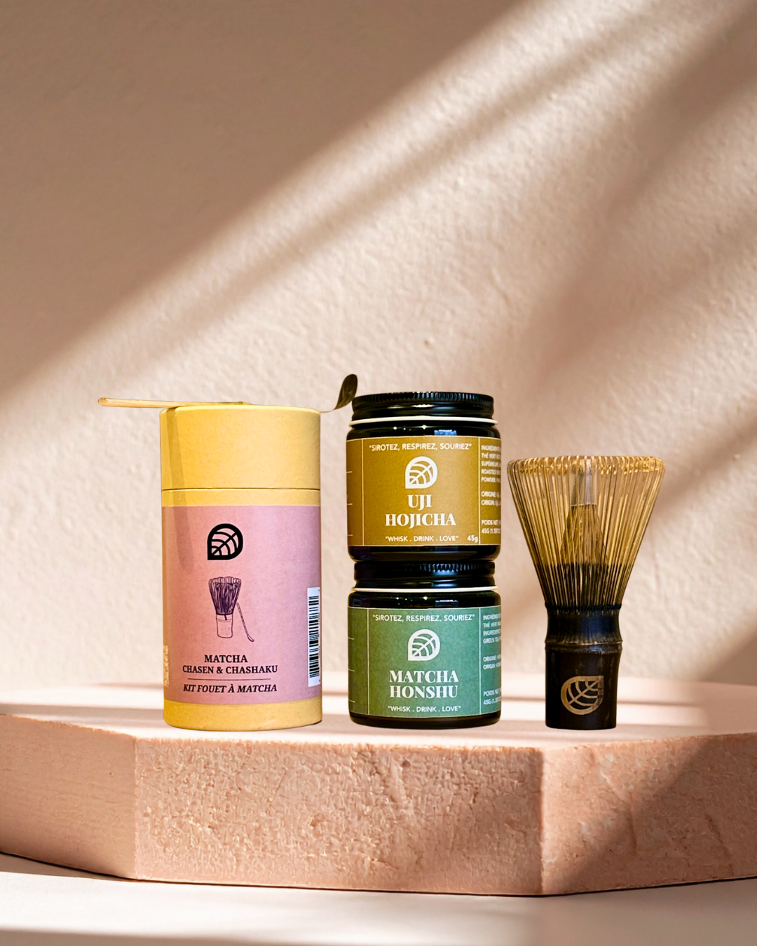 Complete Matcha &amp; Hojicha Trio Set | Puretea Canada