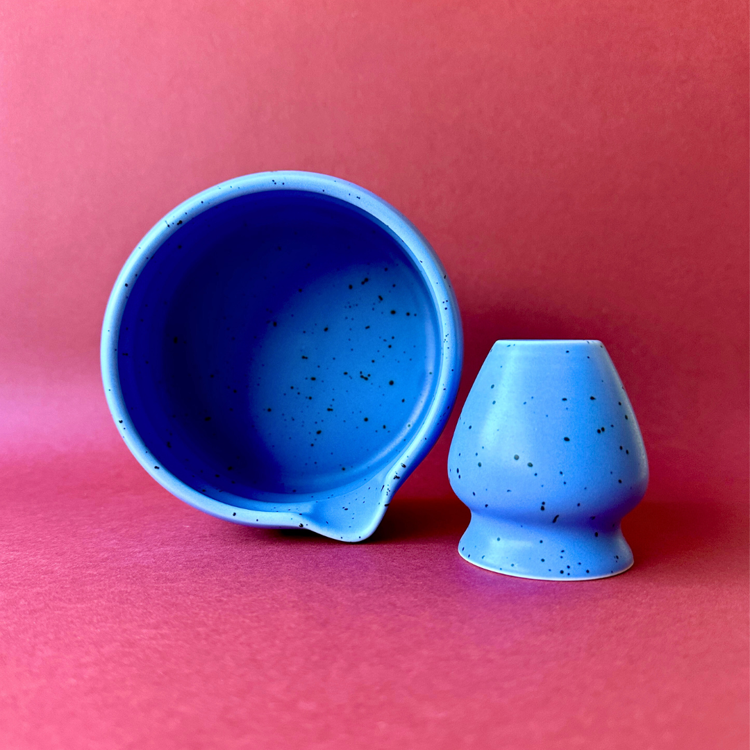 BLUE MATCHA BOWL SET