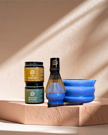 Complete Matcha &amp; Hojicha Ceremony Set