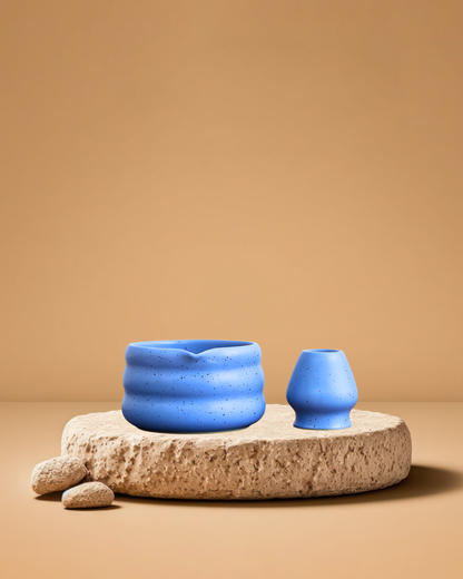 BLUE MATCHA BOWL SET